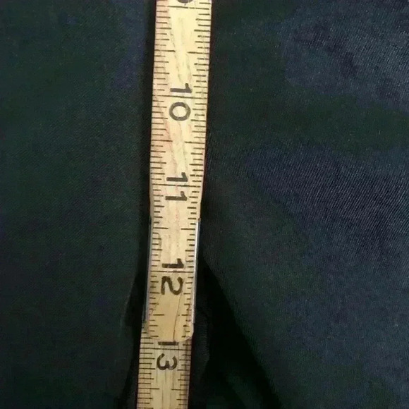 CosPlay Black Strap Pocket Pants Cuffed Bottom Polyester XS - Picture 9 of 10